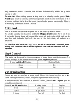 Preview for 20 page of Avanti MOTR14K3S-IS Instruction Manual