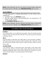 Preview for 26 page of Avanti MOTR14K3S-IS Instruction Manual