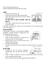 Preview for 28 page of Avanti MOTR14K3S-IS Instruction Manual