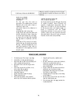 Предварительный просмотр 14 страницы Avanti OR2700SS Instruction Manual