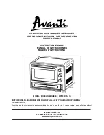 Avanti PPO84X3S-IS Instruction Manual preview