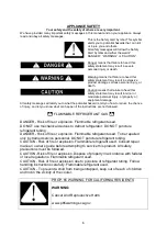 Предварительный просмотр 3 страницы Avanti RA10X0W-IS Instruction Manual