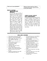 Предварительный просмотр 13 страницы Avanti RA751WT Instruction Manual