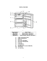 Предварительный просмотр 7 страницы Avanti RM4550W-2 Instruction Manual