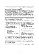 Предварительный просмотр 12 страницы Avanti SAR14N1B-110 Instruction Manual