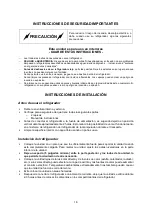 Предварительный просмотр 16 страницы Avanti SAR14N1B-110 Instruction Manual