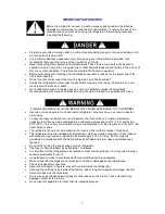 Preview for 5 page of Avanti UPRIGHT FREEZER VM165 Instruction Manual