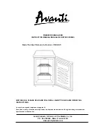 Preview for 1 page of Avanti VM302W Instruction Manual