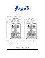 Avanti WBV19DZ Instruction Manual предпросмотр