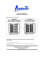 Avanti WBV21DZ Instruction Manual preview