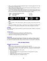 Preview for 10 page of Avanti WC3201D Instruction Manual