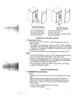 Preview for 8 page of Avanti WC400CL Instruction Manual