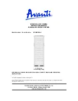 Avanti WC681BG-2 Instruction Manual предпросмотр