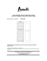 Avanti WC8302DZD Instruction Manual preview