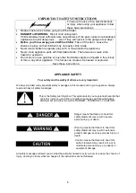 Предварительный просмотр 3 страницы Avanti WCP13 Instruction Manual