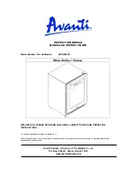 Avanti WCR4600S Instruction Manual preview