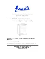 Avanti WCR534WDZD  E Instruction Manual preview