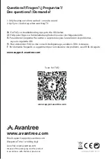 Предварительный просмотр 10 страницы Avantree Ace 130 Quick Start Manual