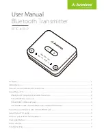 Avantree BTTC-418-P User Manual предпросмотр