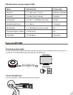 Предварительный просмотр 3 страницы Avantree HT3189 User Manual