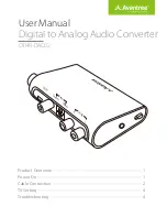 Avantree OTHR-DAC02 User Manual предпросмотр