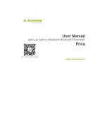 Avantree Priva User Manual предпросмотр