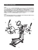 Предварительный просмотр 10 страницы Avari Fitness A550-705 Owner'S Manual