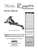 Avari Fitness Avari Owner'S Manual preview