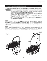 Предварительный просмотр 11 страницы Avari Fitness Oval Jogger Owner'S Manual