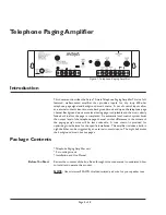 Preview for 4 page of Avaya 10-Watt Installation And Use Manual