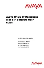 Avaya 1040E User Manual предпросмотр