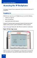 Предварительный просмотр 72 страницы Avaya 1040E User Manual