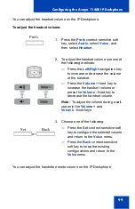 Предварительный просмотр 99 страницы Avaya 1040E User Manual