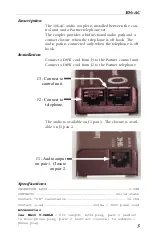 Предварительный просмотр 3 страницы Avaya 106-AC User Manual