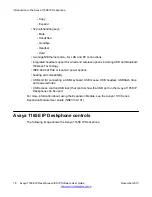 Предварительный просмотр 18 страницы Avaya 1165E User Manual