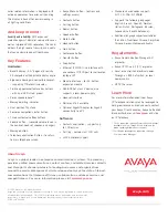 Preview for 2 page of Avaya 1616 Brochure