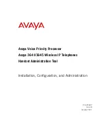 Предварительный просмотр 1 страницы Avaya 3641 Installation, Configuration And Administration