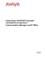 Avaya 3730 Communications Manual preview