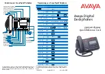 Предварительный просмотр 2 страницы Avaya 3903 Quick Reference Card