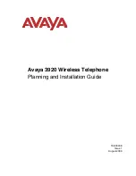 Предварительный просмотр 1 страницы Avaya 3920 Installation Manual