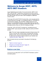 Preview for 14 page of Avaya 4027 User Manual