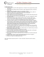 Preview for 2 page of Avaya 5610-5621 Quick Reference Manual