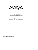 Preview for 3 page of Avaya 9130 Installation And Operator'S Manual