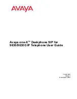 Avaya 9630 Deskphone Edition User Manual preview