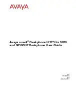 Предварительный просмотр 1 страницы Avaya 9630G Deskphone Edition User Manual