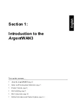 Предварительный просмотр 5 страницы Avaya ArgentWAN3 Hardware Reference Manual