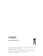 Предварительный просмотр 54 страницы Avaya AWH75 User Manual