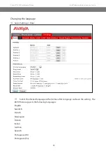 Предварительный просмотр 17 страницы Avaya B179 SIP Installation And Administration Manual