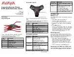 Avaya B199 Quick Reference Manual предпросмотр