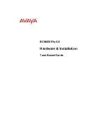 Preview for 1 page of Avaya BCM450 Rls 6.0 Task Based Manual